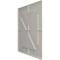 Ekena Millwork 19 5/8in. W x 19 5/8in. H Xander EnduraWall Decorative 3D Wall Panel Covers 2.67 Sq. Ft. WP20X20XABGL - alternate 4